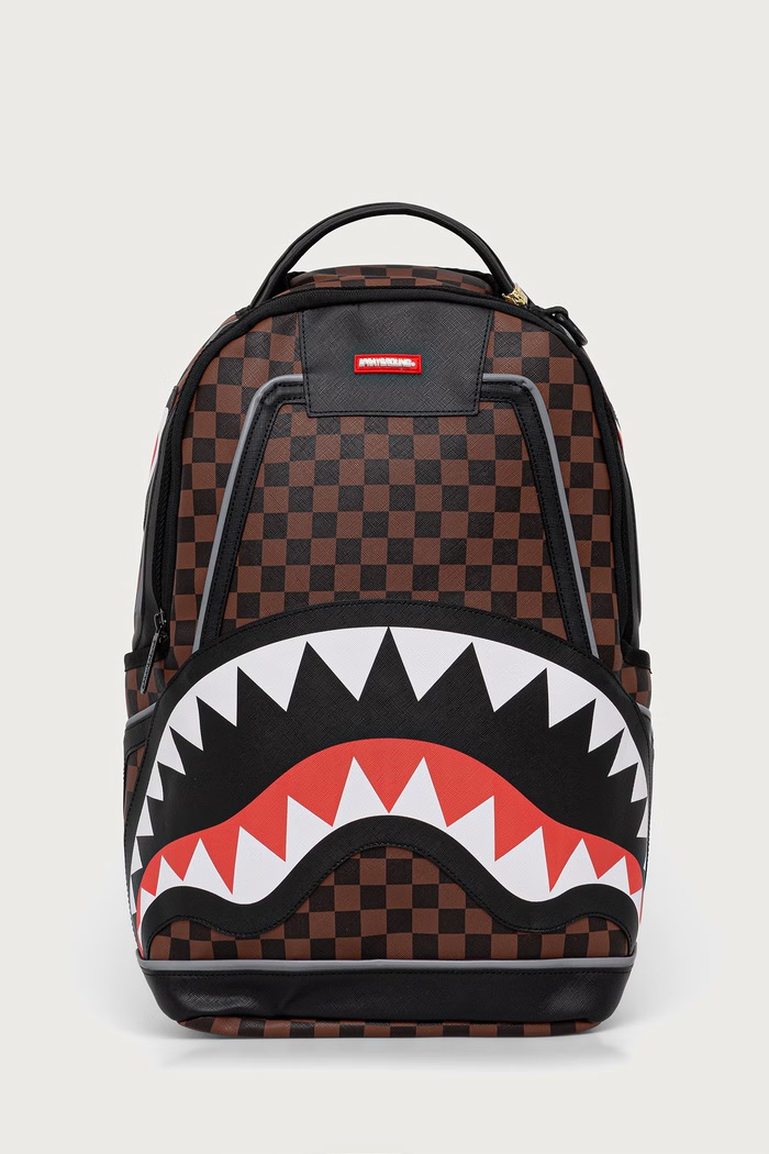 Sprayground Plecak SHARKS IN PARIS brązowy 910B7409NSZ