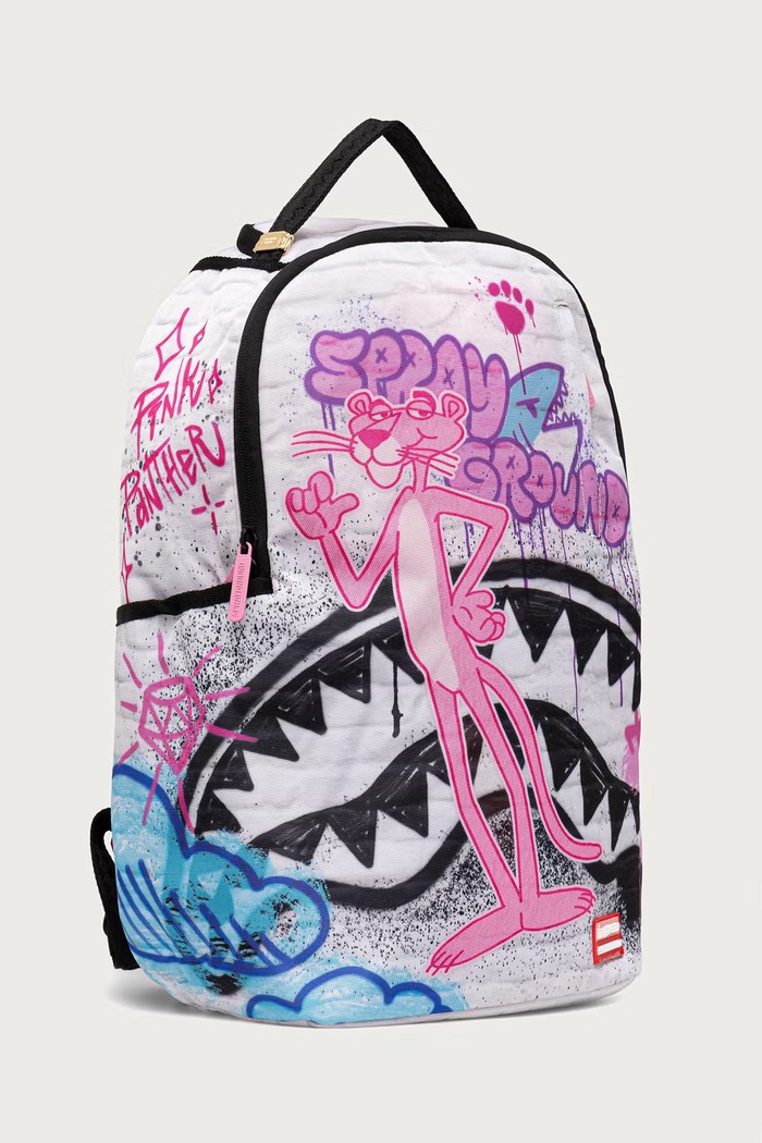 Sprayground Plecak PINK PANTHER 910B9134NSZ biały AW26