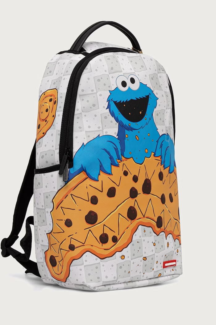 Sprayground Plecak SESAME STREET COOKIE MONSTER 910B9124NSZ biały AW26