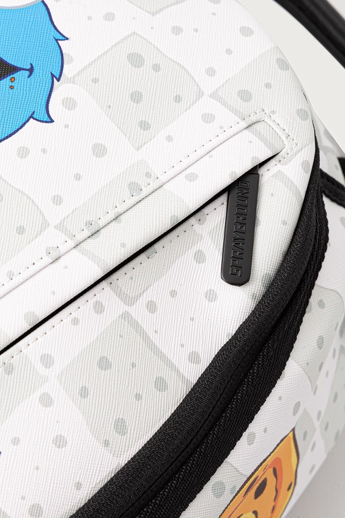 Plecak SESAME STREET COOKIE MONSTER Sprayground 910B9124NSZ biały