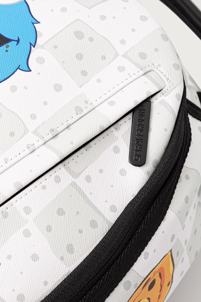 Plecak SESAME STREET COOKIE MONSTER Sprayground 910B9124NSZ biały