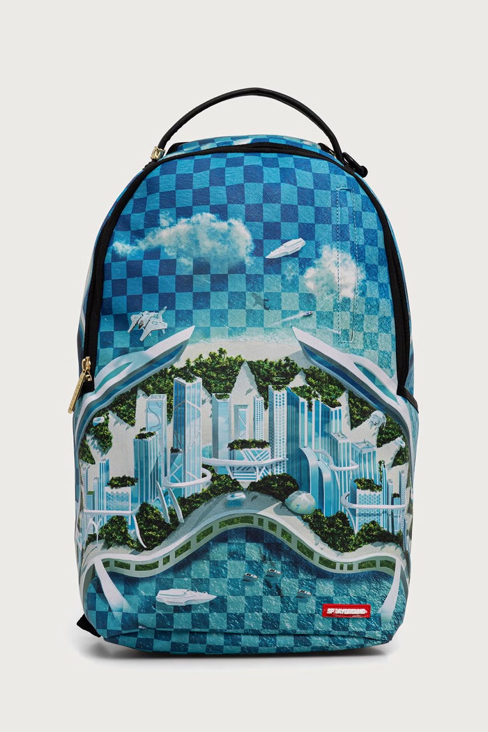 Sprayground Plecak SHARK ISLAND niebieski 910B8884NSZ