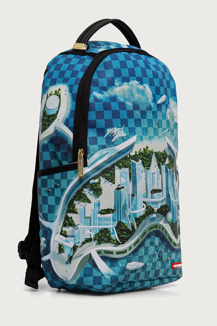Sprayground Plecak SHARK ISLAND 910B8884NSZ niebieski AW26