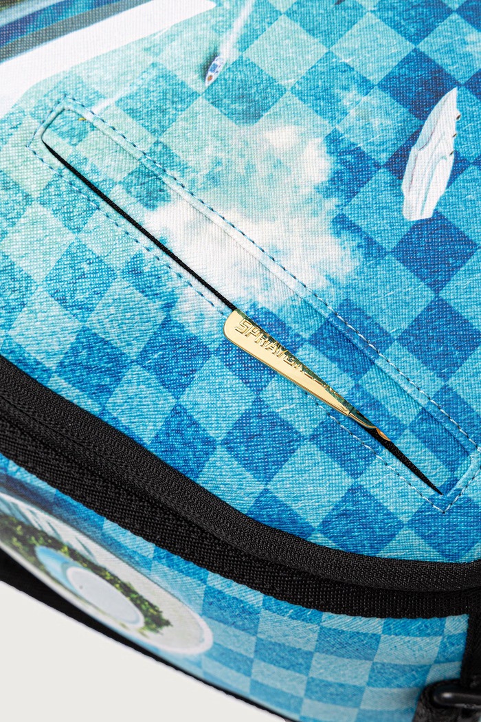 Plecak SHARK ISLAND Sprayground 910B8884NSZ niebieski