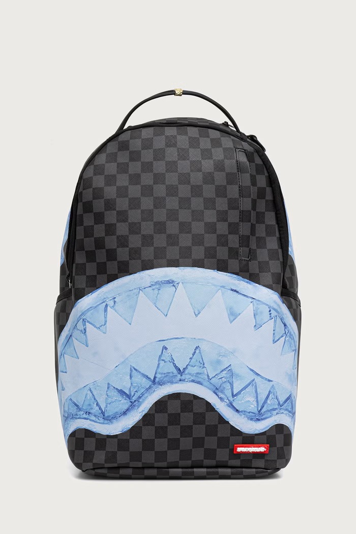 Sprayground Plecak z imitacji skóry czarny 910B8498NSZ