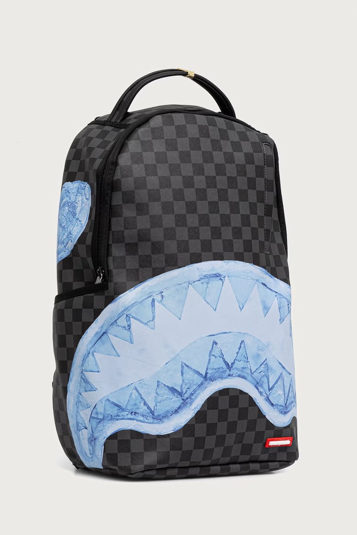 Sprayground Plecak z imitacji skóry 910B8498NSZ czarny AW26