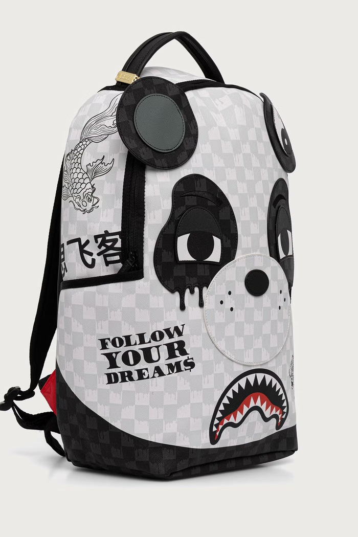 Sprayground Plecak PANDA FACE 910B8468NSZ biały AW26