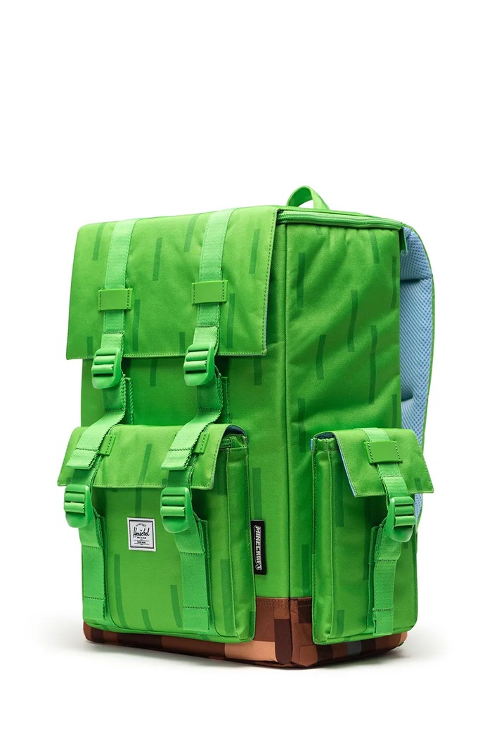 Akcesoria Herschel plecak Minecraft Little America™ 11825.07875 zielony