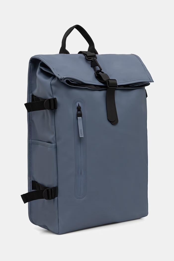 Rains plecak Rolltop Rucksack Large W3 14590.172 niebieski AW26