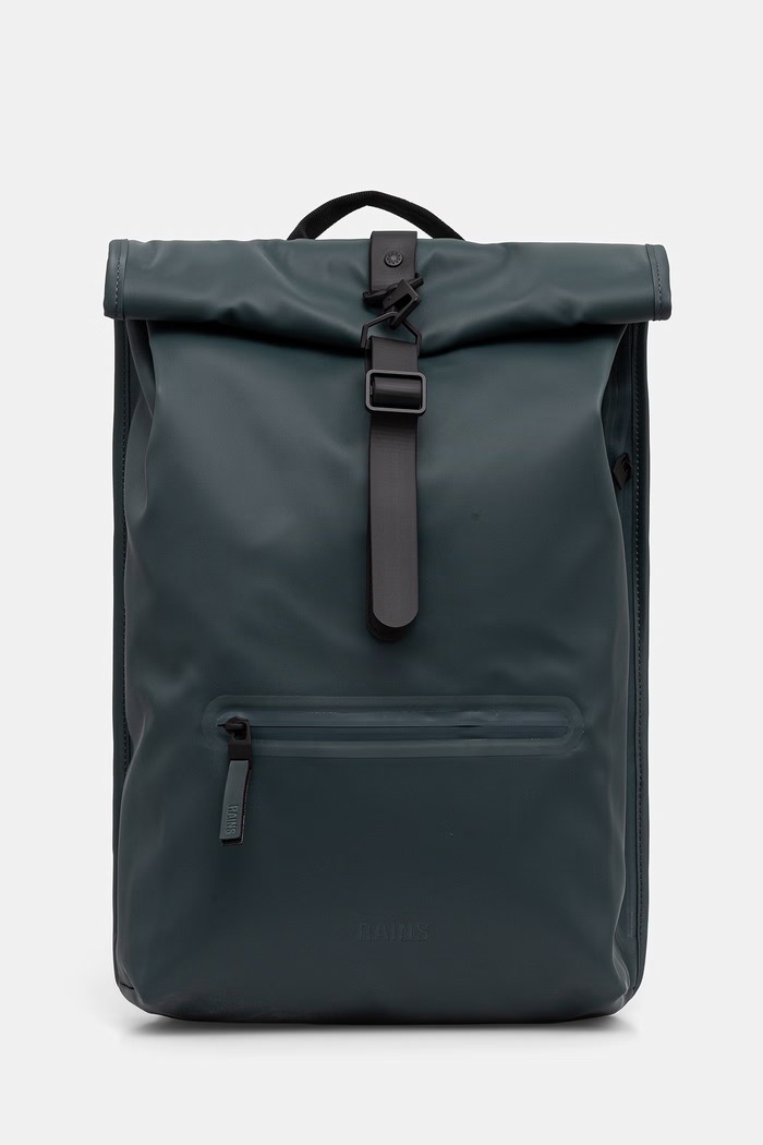 Rains plecak Rolltop Rucksack W3 zielony 13320.175