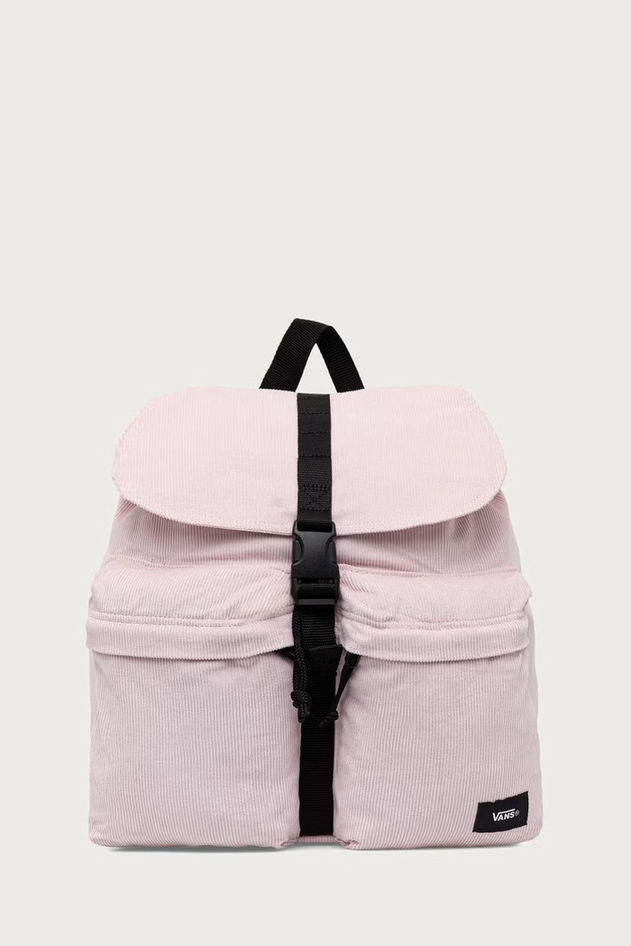 Vans Plecak sztruksowy różowy VN000Q99H8H1