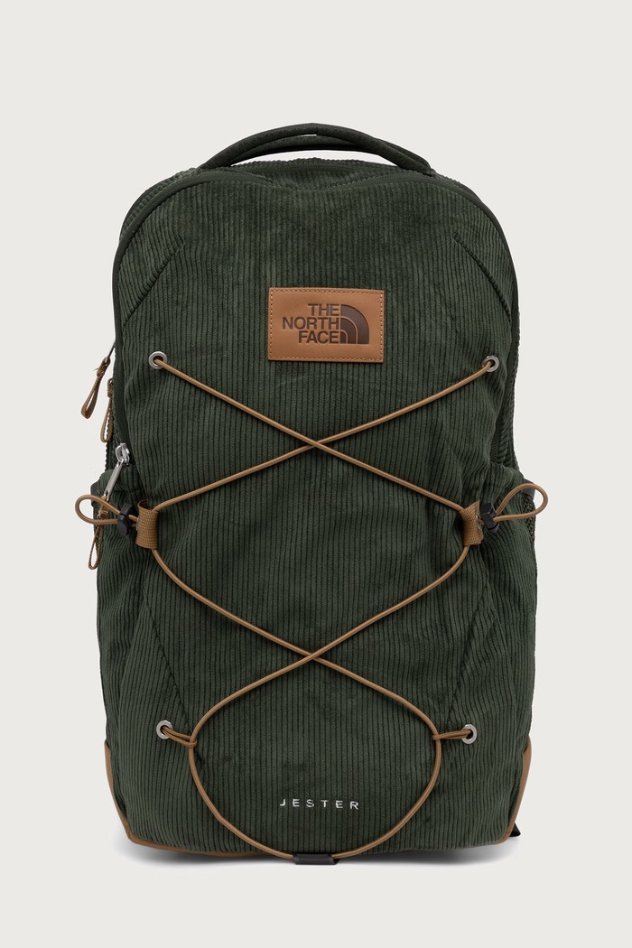 The North Face nahrbtnik rebrasti žamet Jester 28L zelena NF0A8JDTZQD1