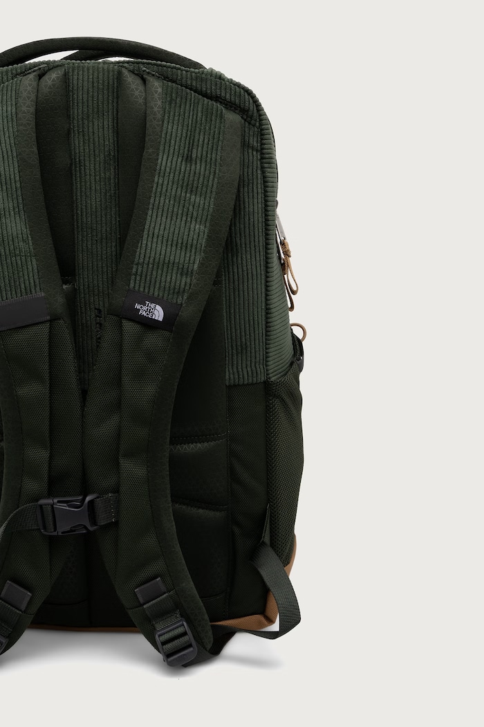 Dodatki The North Face nahrbtnik rebrasti žamet Jester 28L NF0A8JDTZQD1 zelena