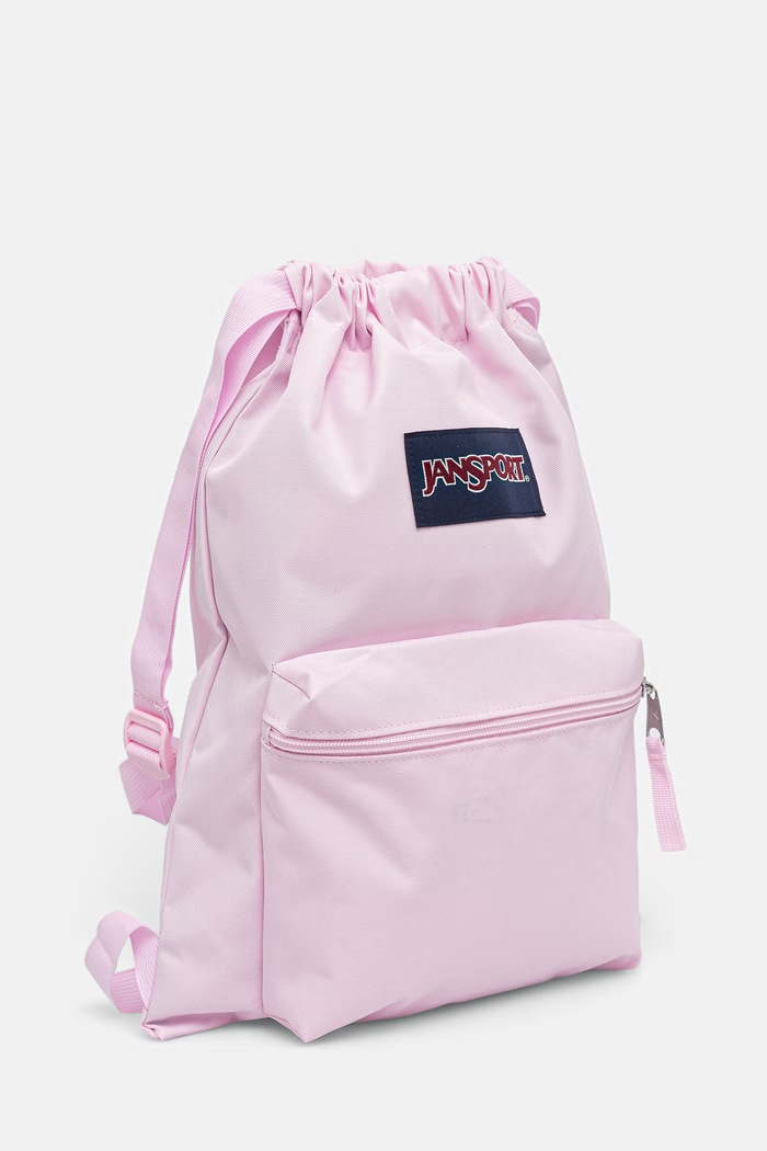Jansport plecak worek Draw Sack EK0A5BI74Y2 różowy AW26