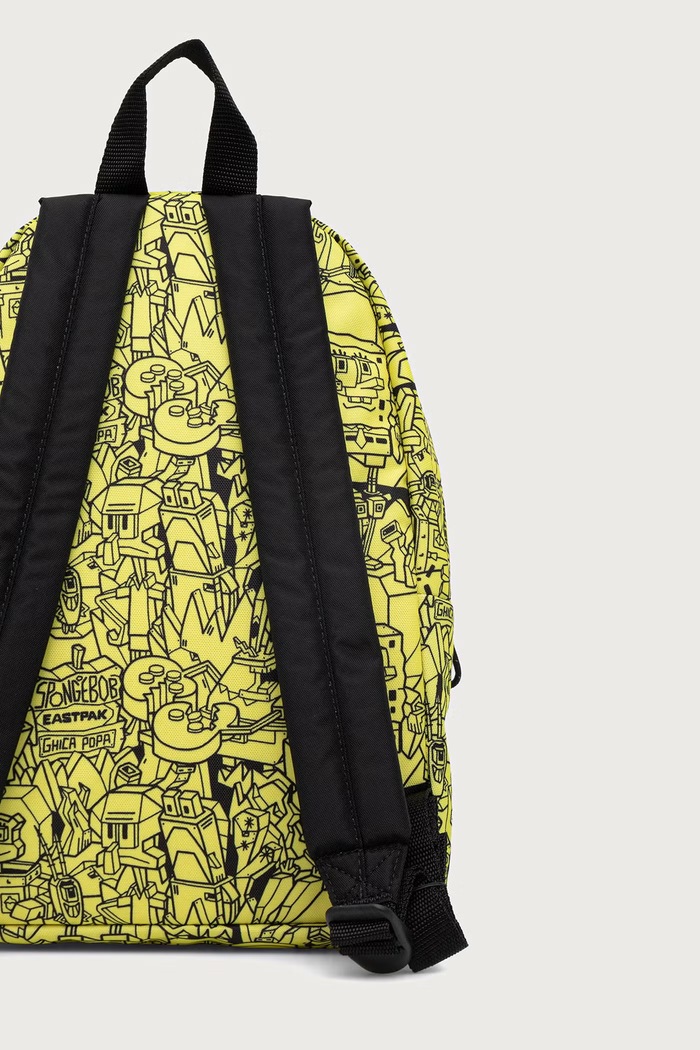 Akcesoria Eastpak plecak EASTPAK X SPONGEBOB EK000043E0A1 żółty