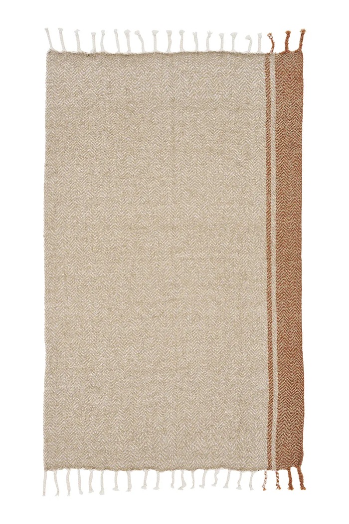House Nordic Koc z tworzywa sztucznego Almora 130 x 180 cm 3971019 beżowy AW26