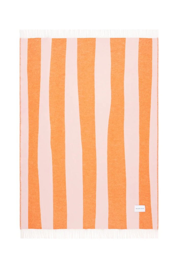 Maison Deux Koc wełniany multicolor 167090