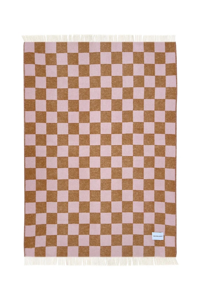 Maison Deux Koc wełniany multicolor 167003