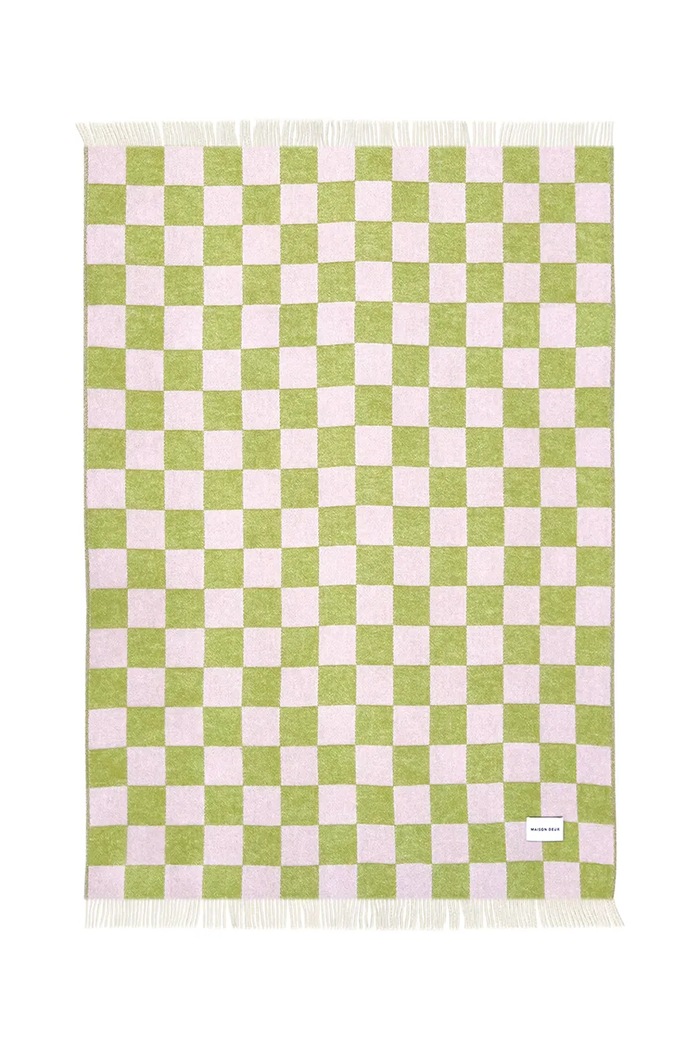 Maison Deux Koc wełniany multicolor 167004