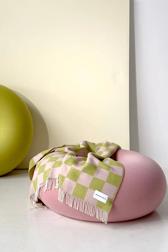 Koc wełniany Maison Deux multicolor 167004