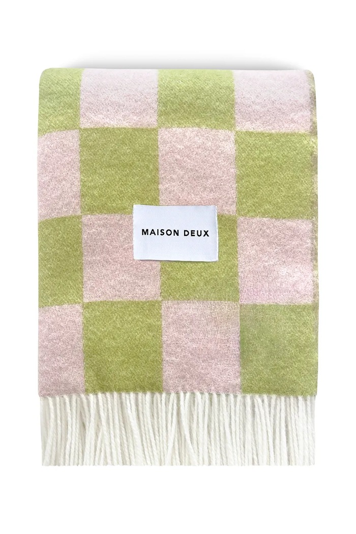 Maison Deux Koc wełniany 167004 multicolor AW26