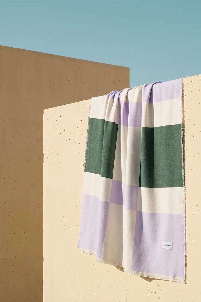 Koc bawełniany Maison Deux multicolor 168117