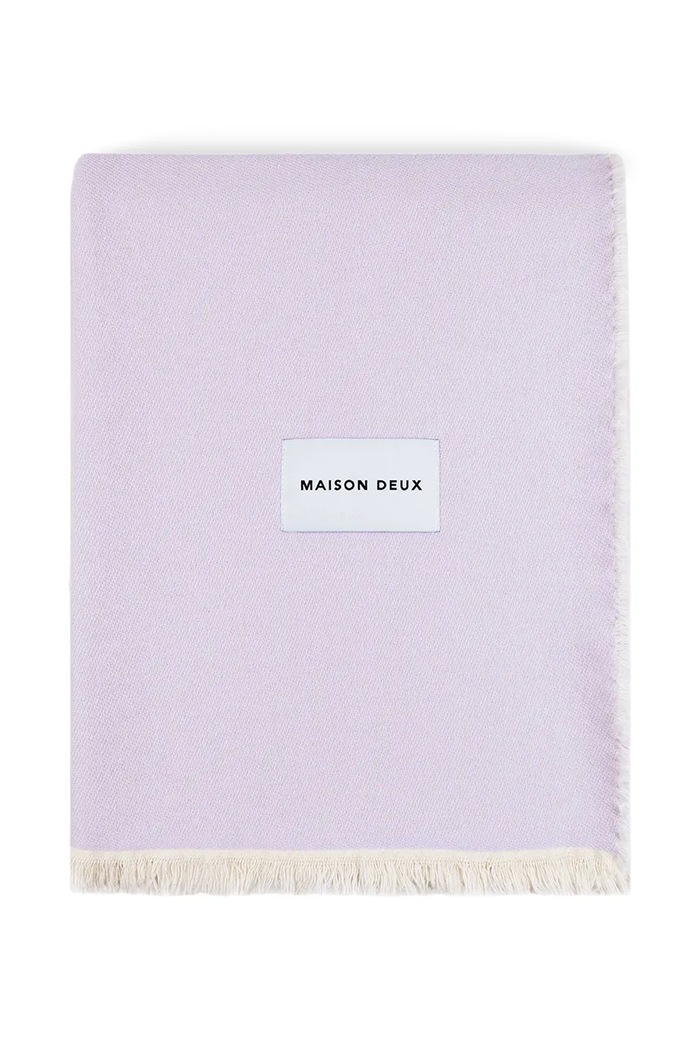 Maison Deux Koc bawełniany 168117 multicolor AW26