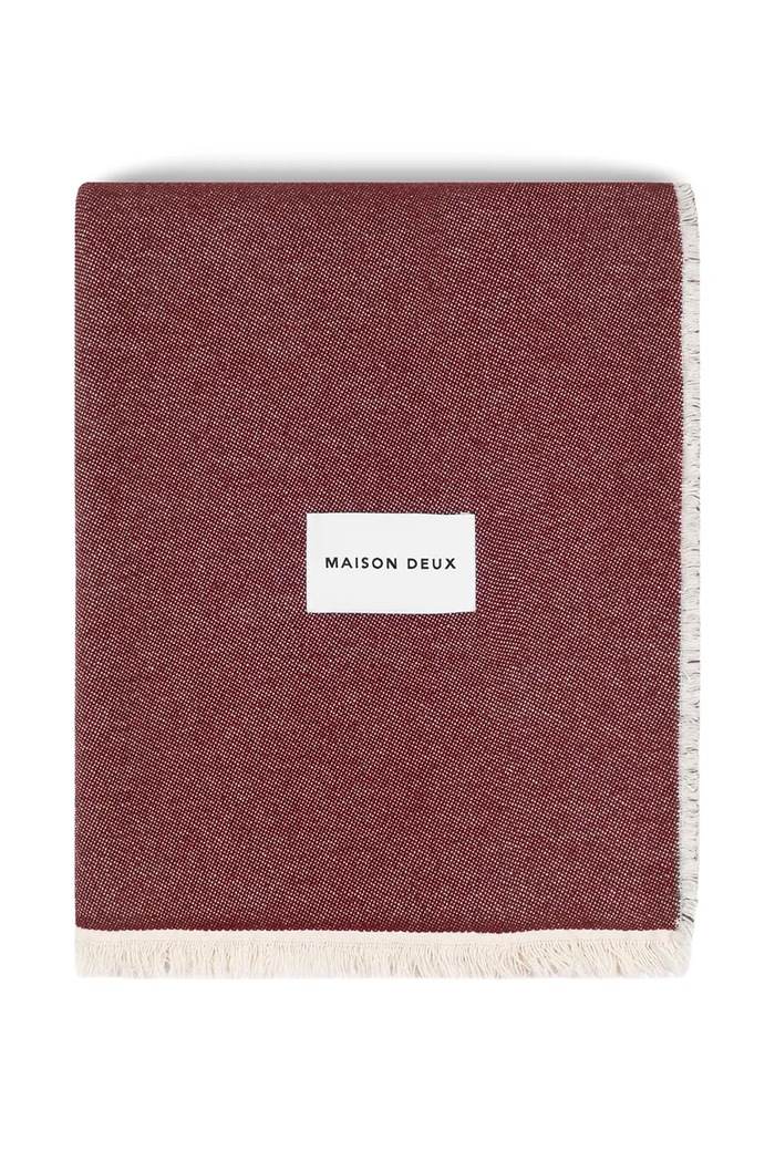Maison Deux Koc bawełniany 168120 multicolor AW26