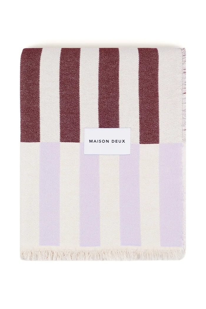 Maison Deux Koc bawełniany 168168 multicolor AW26
