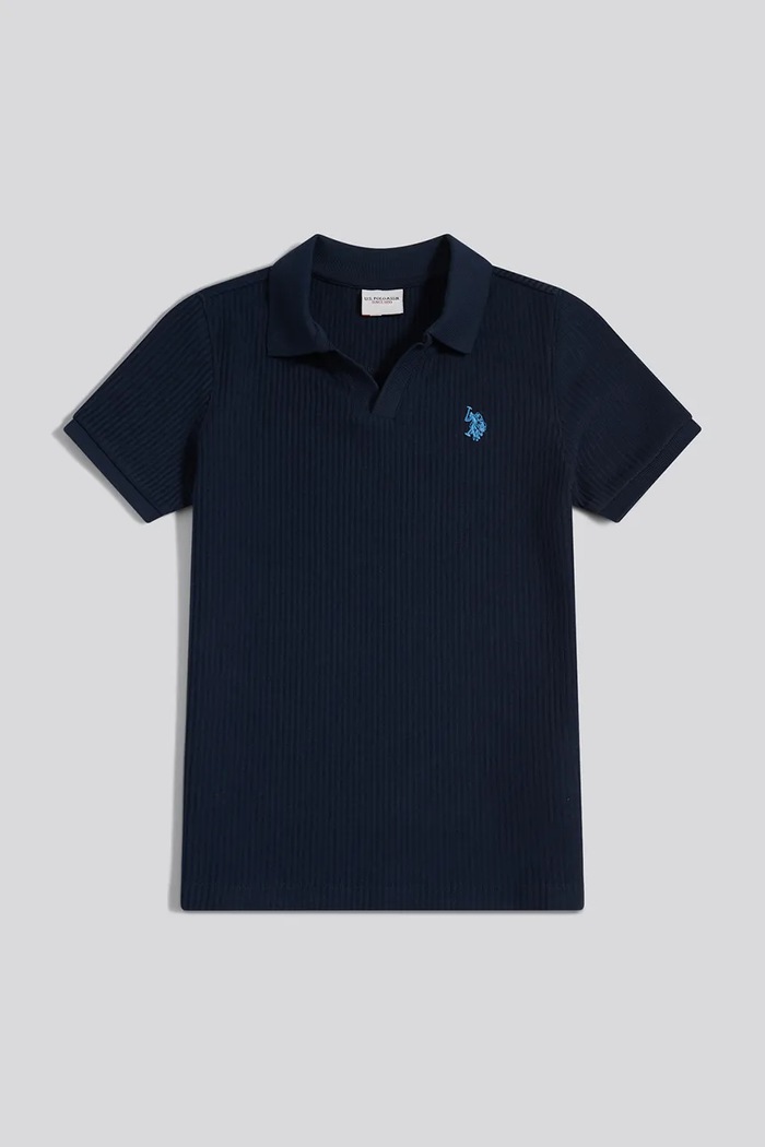 U.S. Polo Assn. Polo dziecięce bawełniane USP4921 granatowy AW26