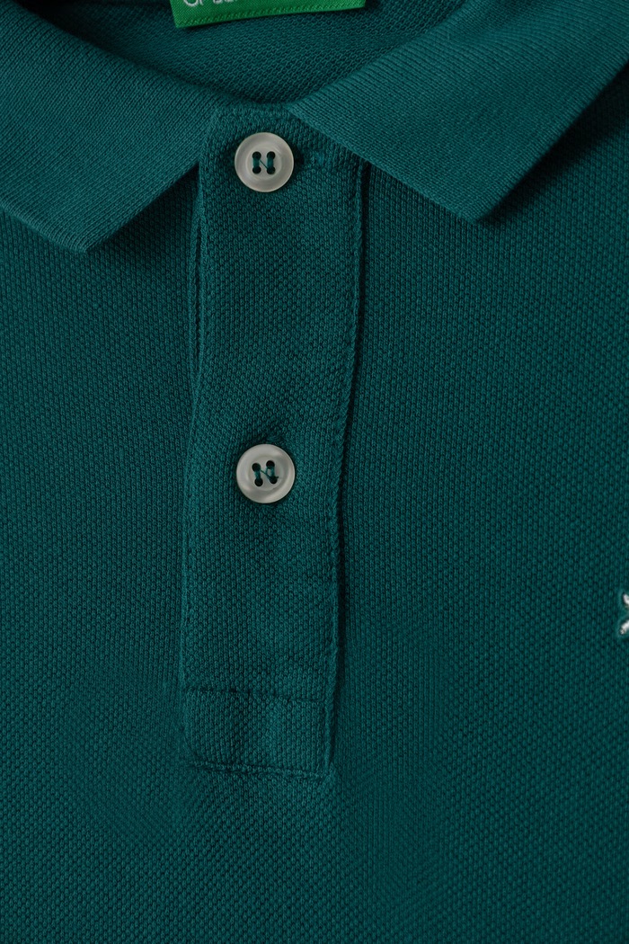 CHLAPEC United Colors of Benetton Tričko s dlouhým rukávem dětské bavlněné 3089C300Z.G.Reproposal zelená