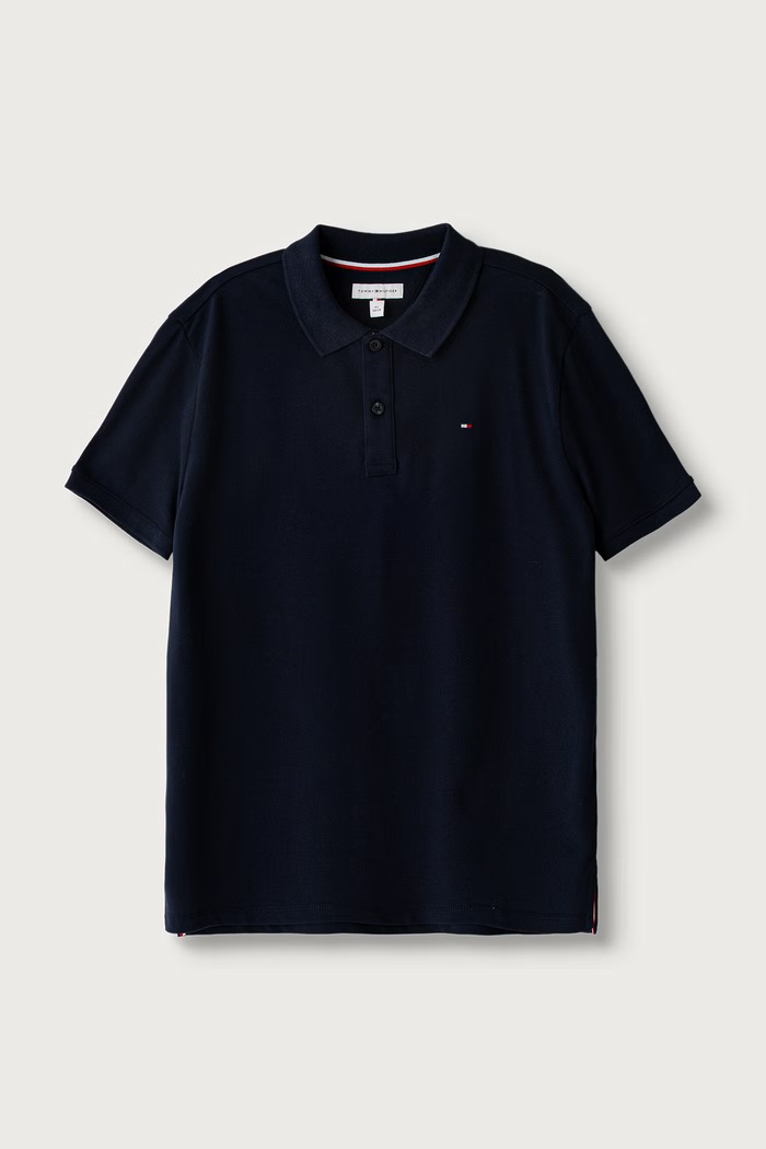 Tommy Hilfiger Polo dětské bavlněné námořnická modř KB0KB09103.128.176.9BY2