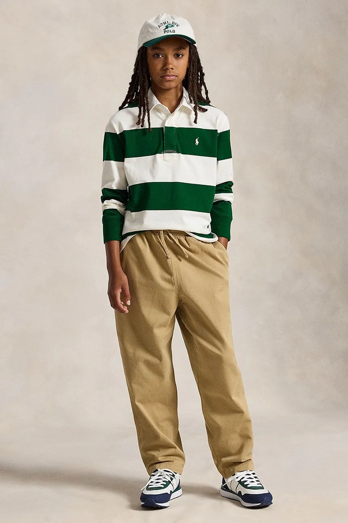 Polo Ralph Lauren polo dziecięce bawełniane zielony 323932280506