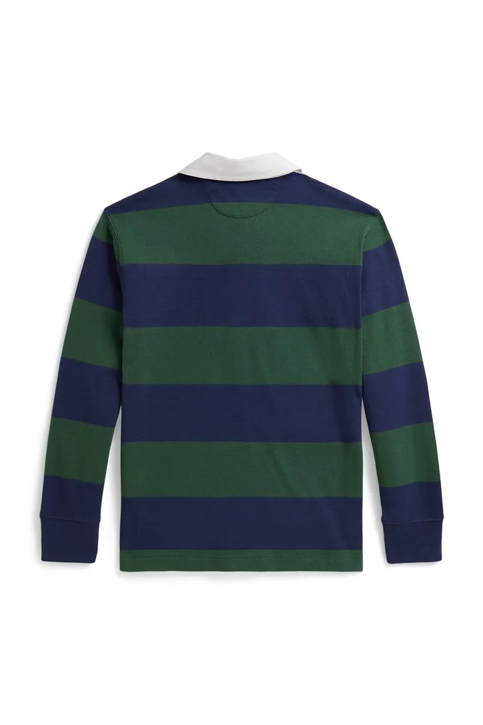 Polo Ralph Lauren Majica dugih rukava za djecu od pamuka 323932280503 zelena AW26