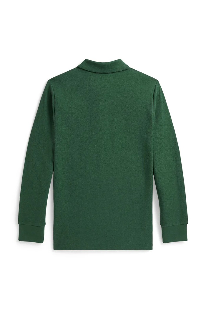 Polo Ralph Lauren majica z dolgimi rokavi otroška bombažna 323703634502 zelena AW26
