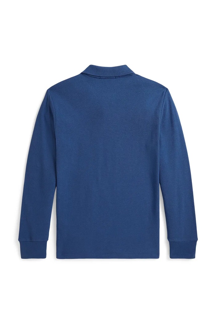 Polo Ralph Lauren majica z dolgimi rokavi otroška bombažna 323703634501 modra AW26