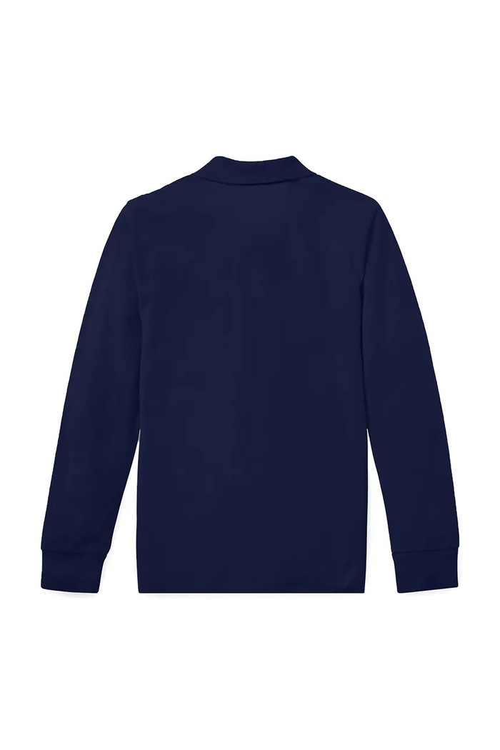 Polo Ralph Lauren majica z dolgimi rokavi otroška bombažna 323703634032 mornarsko modra AW26