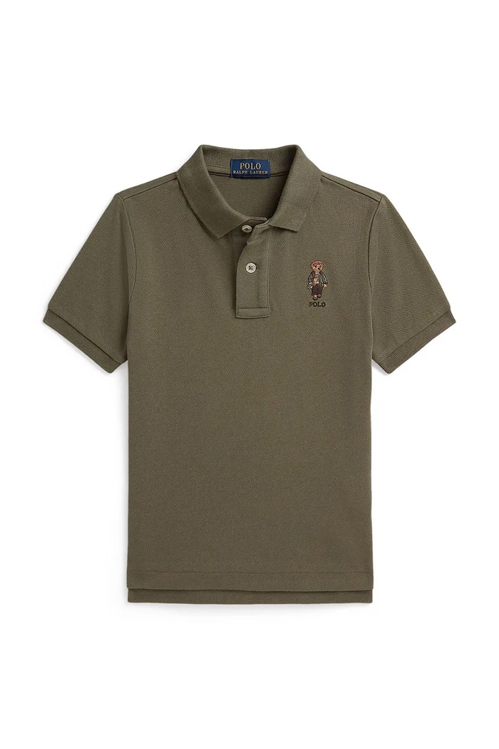 Polo Ralph Lauren Πόλο παιδικό βαμβακερό πράσινο 322B27289001