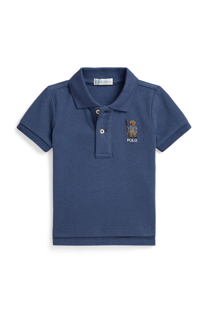 Polo Ralph Lauren polo dětské bavlněné námořnická modř 320B18892001
