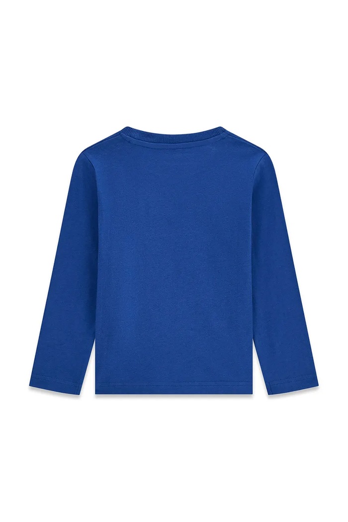 Guess лонгслив для детей из хлопка N6YP01.K4106.9BY2 голубой AW26