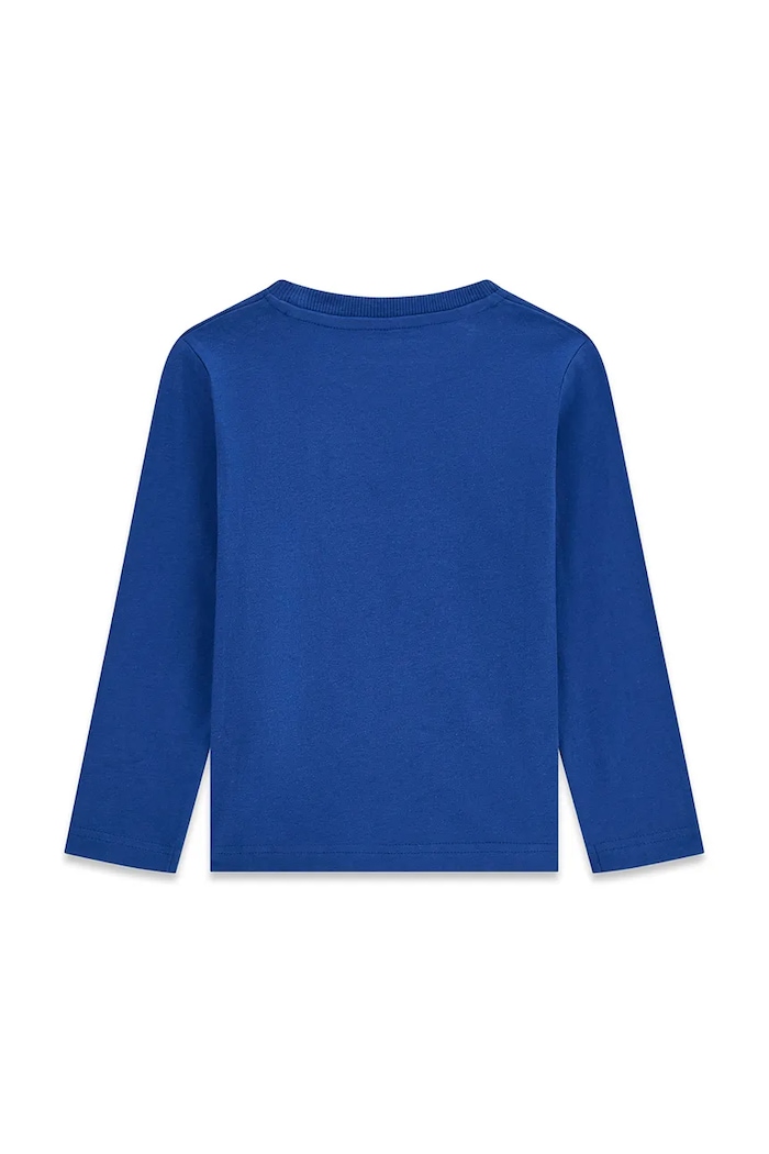 Guess лонгслив для детей из хлопка N6YP01.K4106.9BY2 голубой AW26