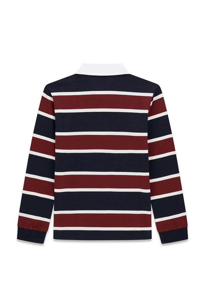 Chłopiec Guess longsleeve dziecięcy bawełniany L6YP08.K4003.9BY2 granatowy