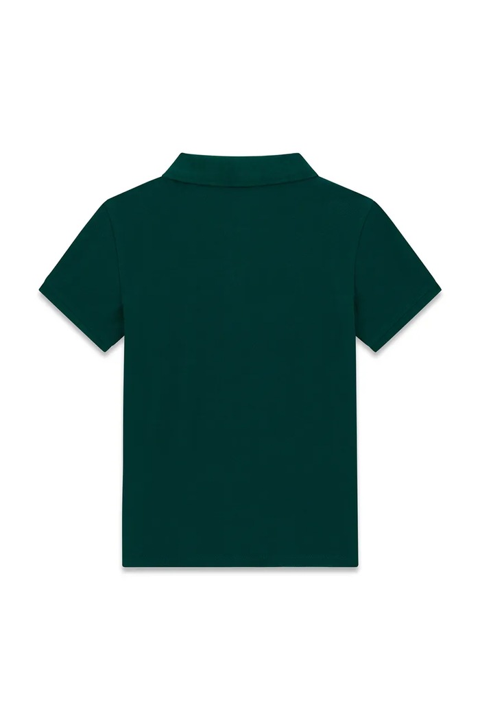 Guess polo dziecięce bawełniane L6YP04.K3999.9BY2 zielony AW26