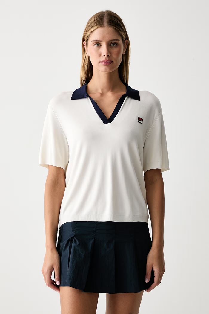 Fila Polo damskie z wiskozy SENNES beżowy FAW1408