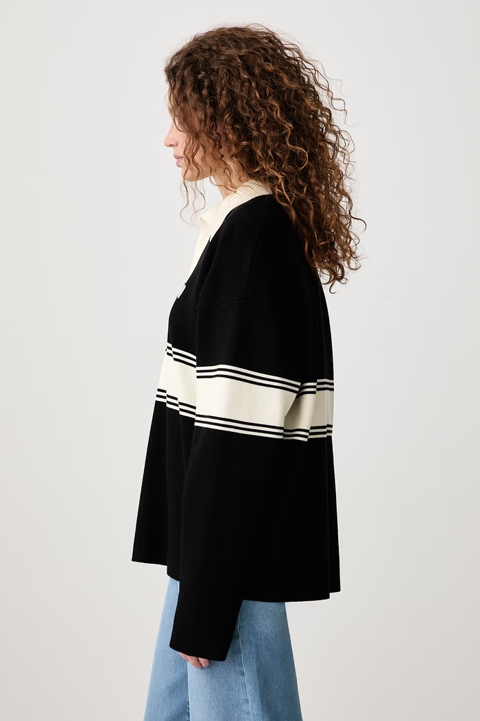 LEV V2 sweter z wiskozą damski WRSTBHVR U6026GT czarny