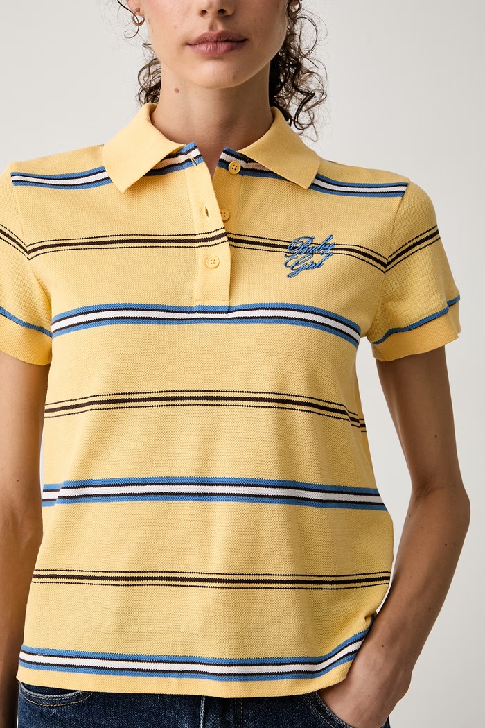 Polo damskie bawełniane AGAMI Max&Co. 2626956021200 żółty