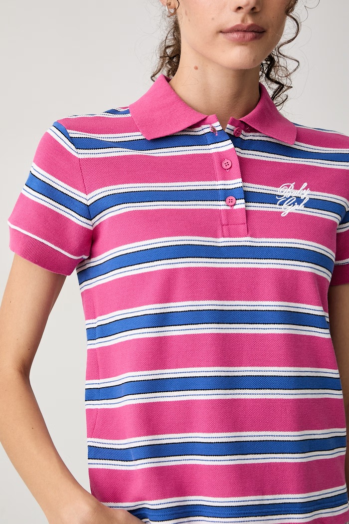 Polo damskie bawełniane AGAMI Max&Co. 2626956021200 różowy