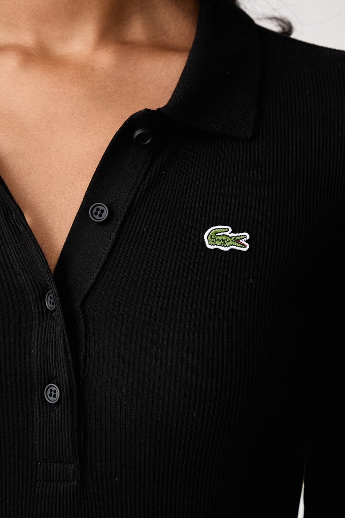 Lacoste Longsleeve bawełniany damski DF5281.031
