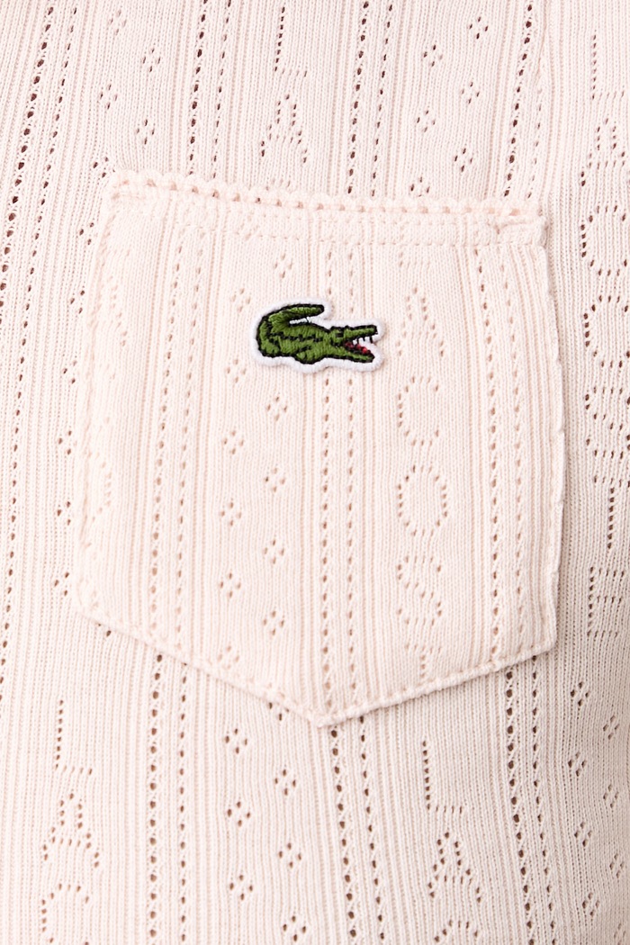 Lacoste Polo bawełniane damskie DF5101.N6I