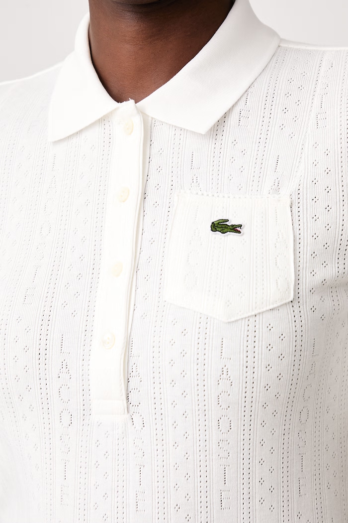 Lacoste Polo damskie bawełniane z elastanem DF5101.70V